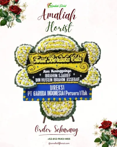 Papan Bunga Duka di Folarora